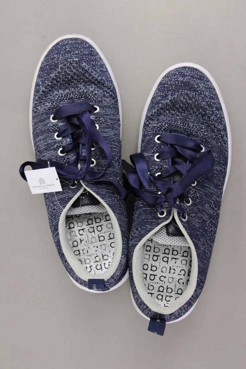 Bugatti Sneaker Gr. 40 mit Glitzer blau