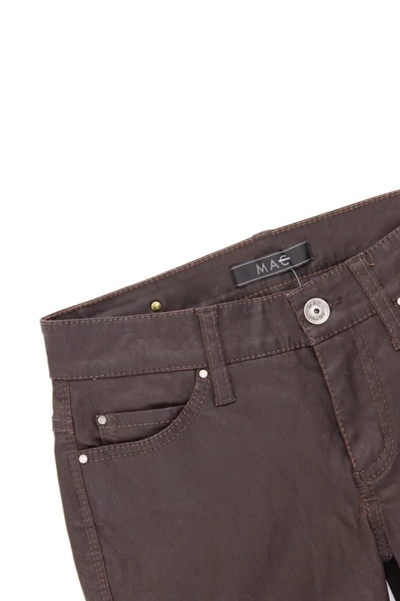 MAC Five-Pocket-Hose Gr. 32/L30 braun aus Baumwolle