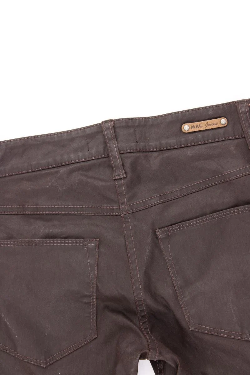 MAC Five-Pocket-Hose Gr. 32/L30 braun aus Baumwolle