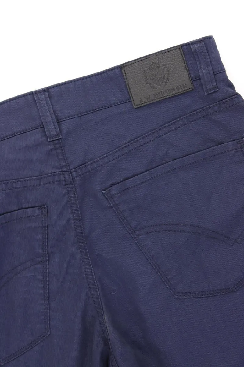A.W. Dunmore Five-Pocket-Hose für Herren Gr. W33/L32 blau aus Baumwolle