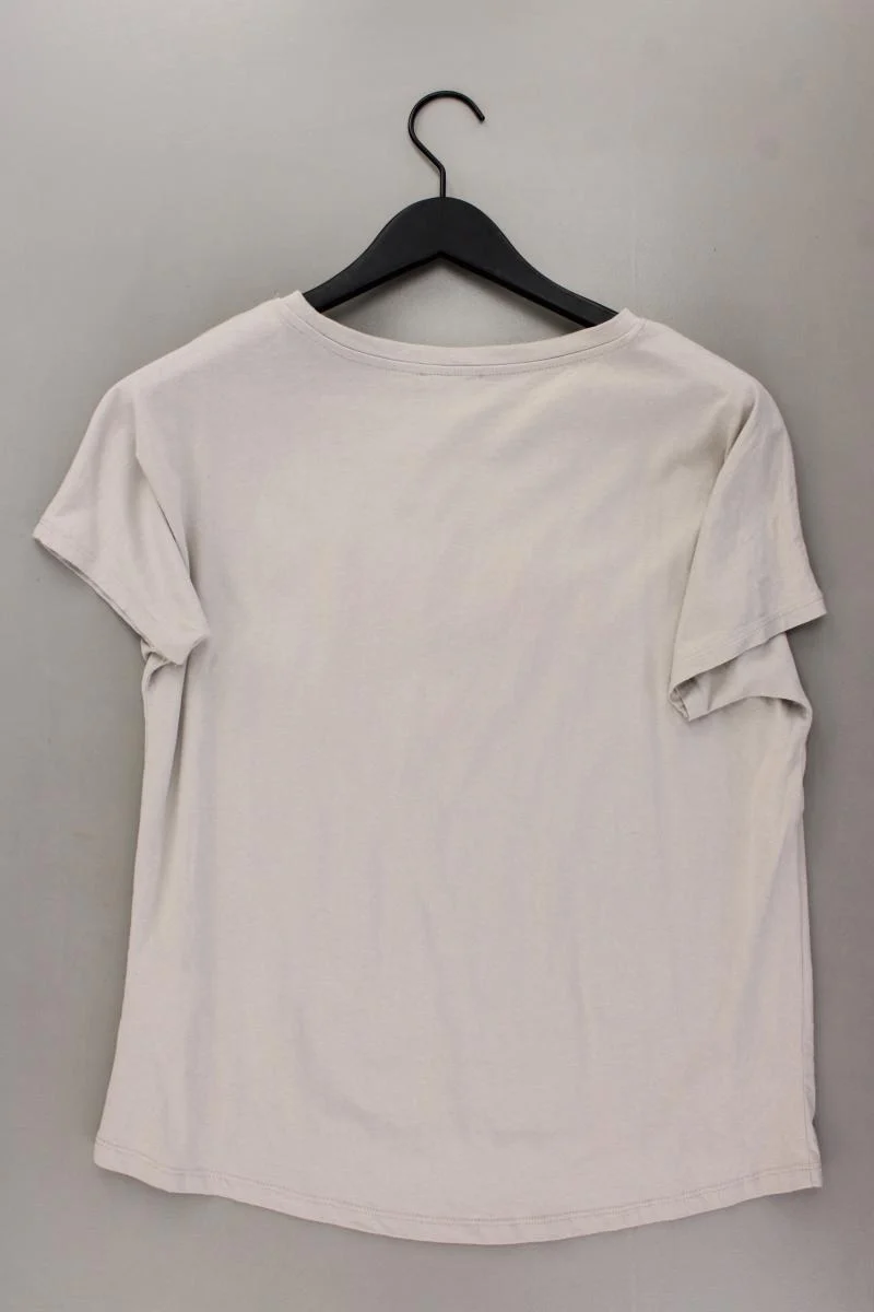 Amisu Shirt Gr. XS neuwertig Kurzarm grau aus Baumwolle