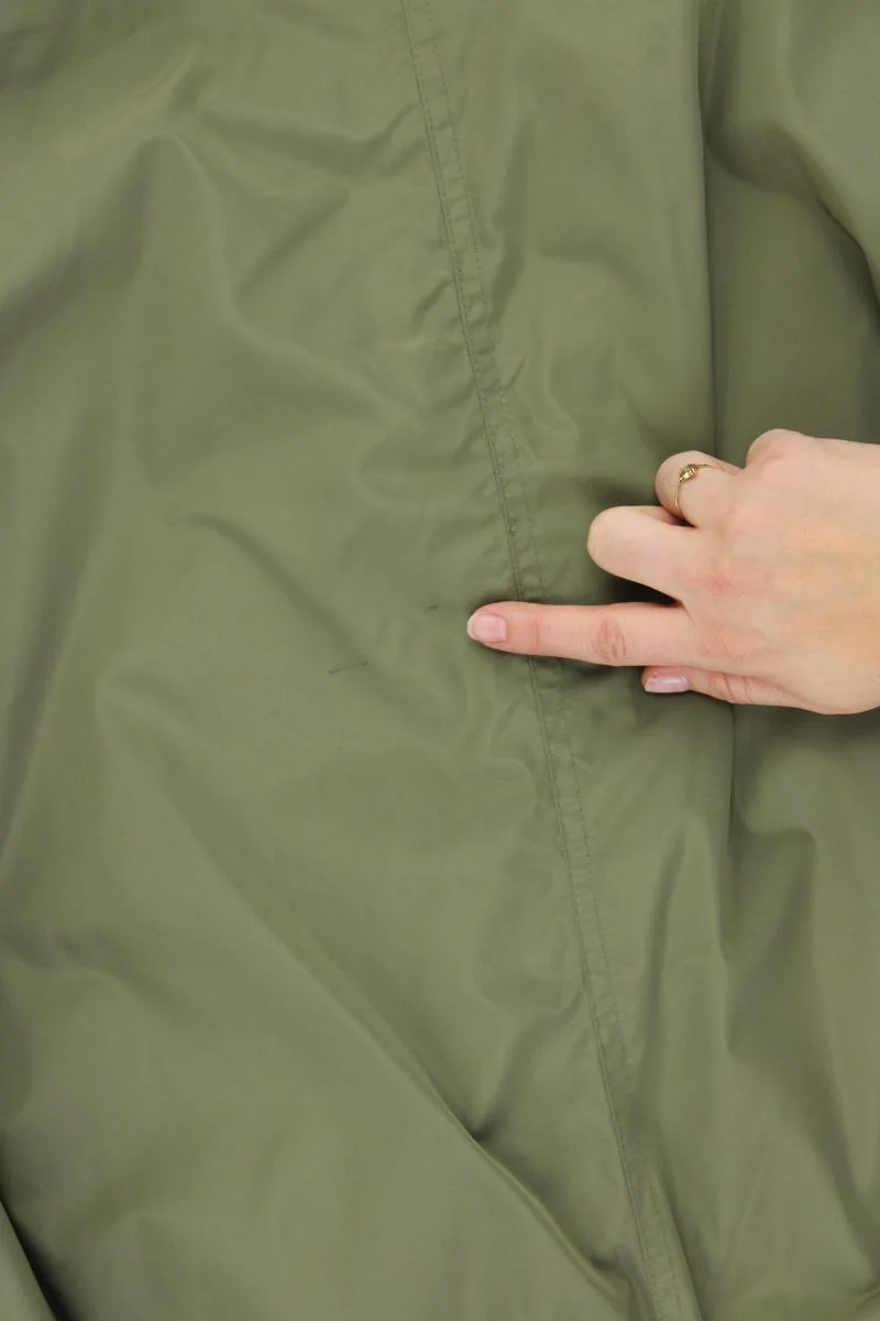 Khujo Bomberjacke Gr. XXL olivgrün aus Polyester