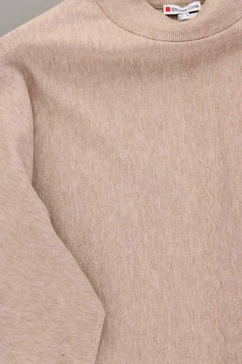 Street One Feinstrickpullover Gr. 42 neuwertig braun aus Viskose