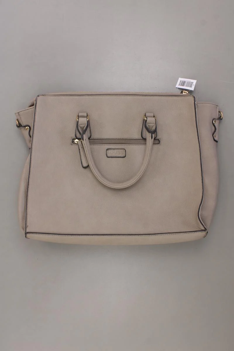 Loubs Henkeltasche creme aus Kunstleder