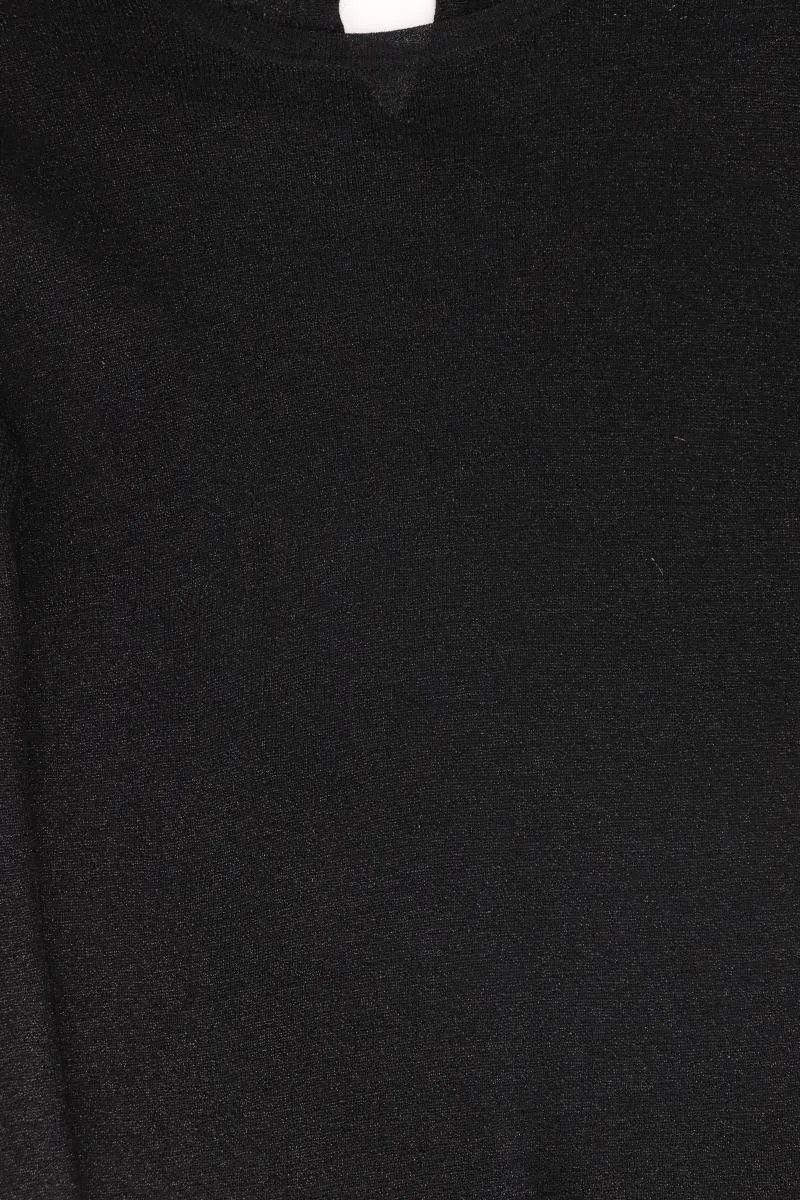 WE Fashion Feinstrickpullover Gr. L schwarz aus Viskose