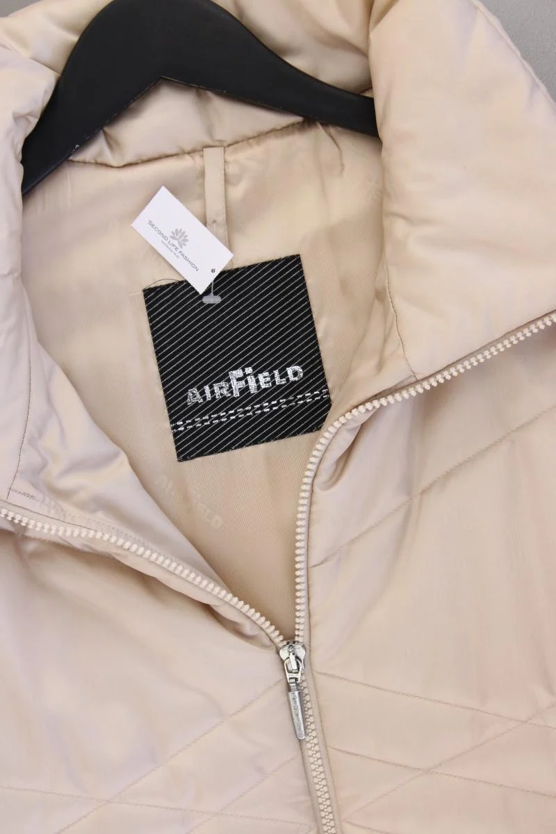 Airfield Winterjacke Gr. 38 creme aus Polyester