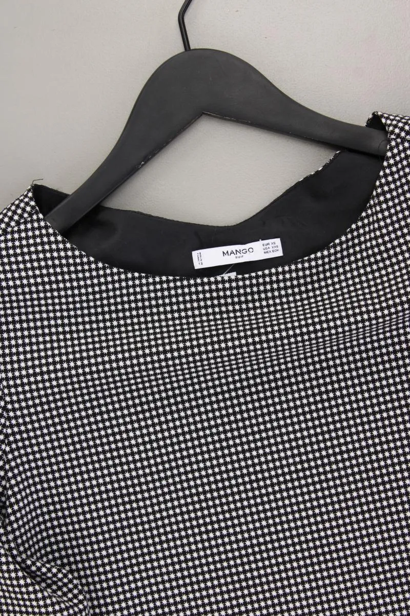 Mango Minikleid Gr. XS 3/4 Ärmel grau