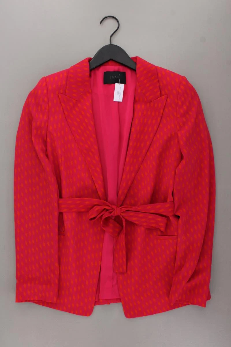 IKKS Classic Blazer Gr. 38 neuwertig mit Gürtel pink aus Polyester