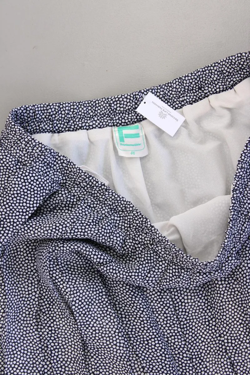 FRANKENWÄLDER Tüllrock Gr. 46 gepunktet Vintage blau aus Polyester