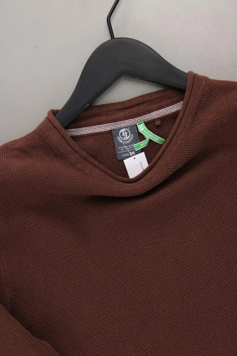Tom Tompson Pullover für Herren Gr. M braun