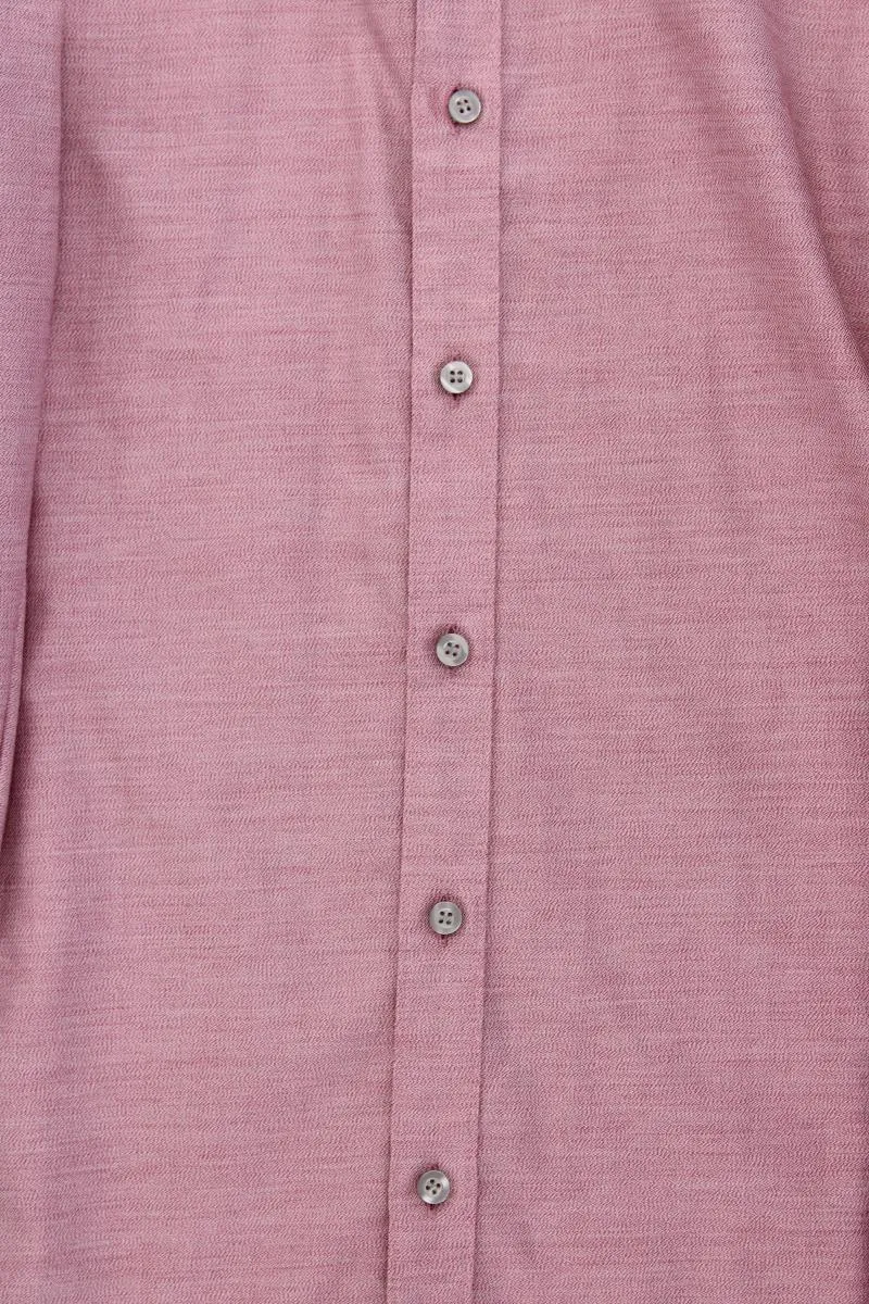 Olymp Langarmhemd für Herren Gr. Hemdgröße 40 rosa aus Baumwolle