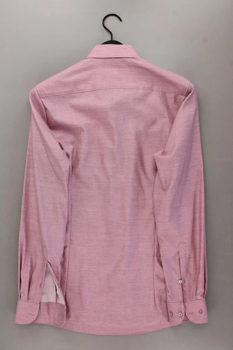 Olymp Langarmhemd für Herren Gr. Hemdgröße 40 rosa aus Baumwolle