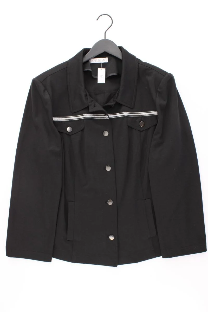 Couture Line Übergangsjacke Gr. 50 schwarz aus Polyester