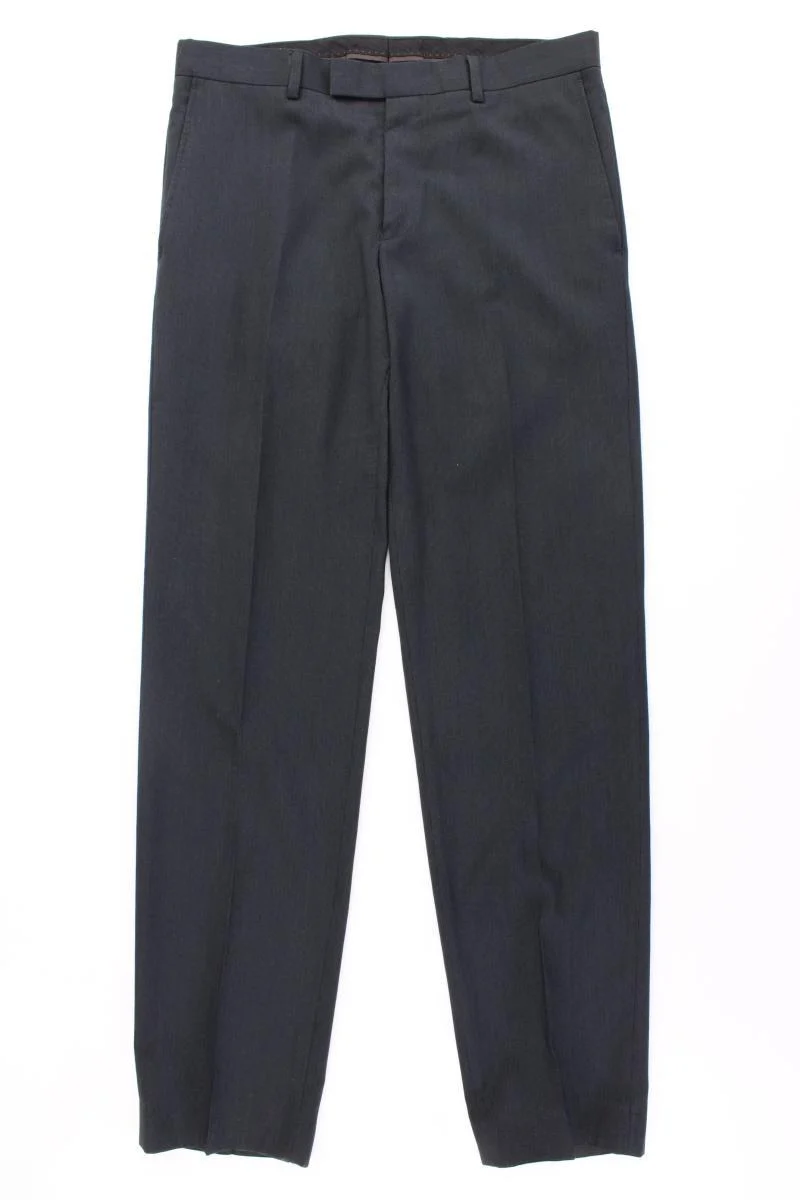 Selection by s.Oliver Anzughose für Herren Gr. Langgröße 94 grau aus Polyester