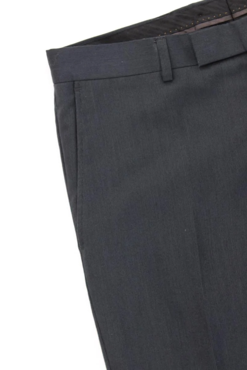 Selection by s.Oliver Anzughose für Herren Gr. Langgröße 94 grau aus Polyester