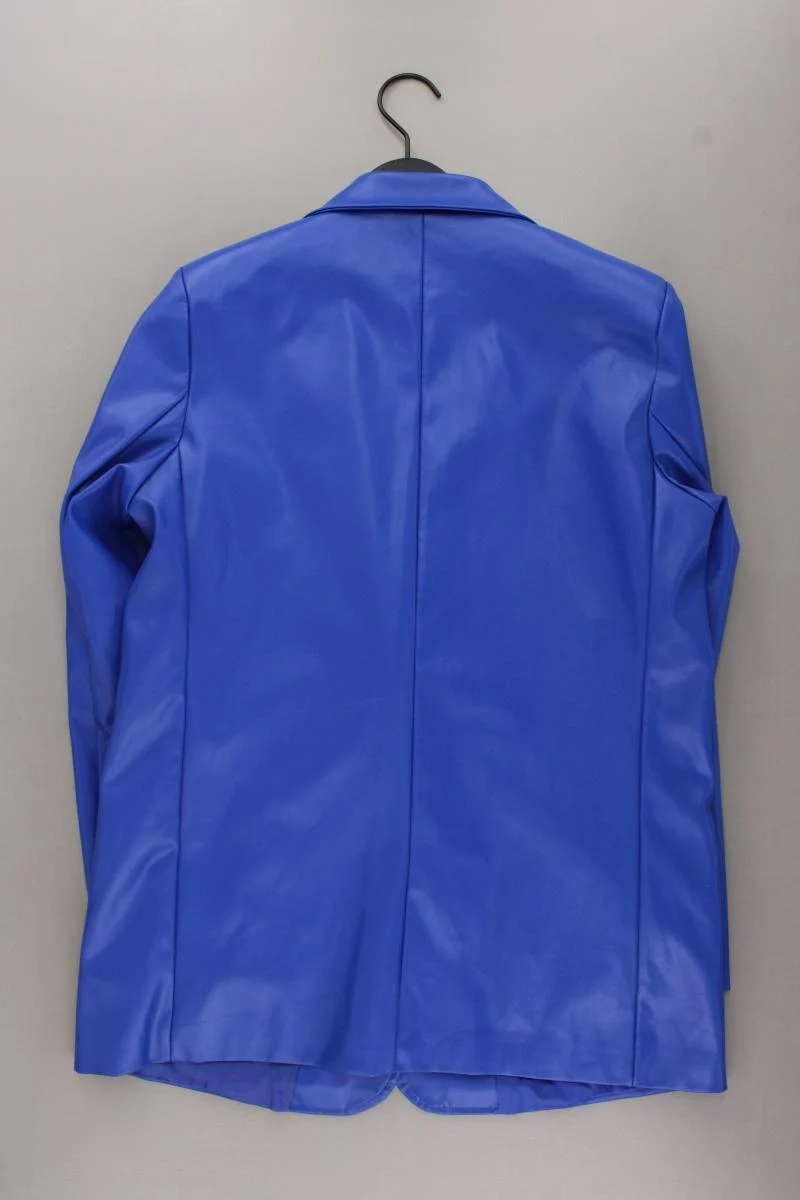 Eight Paris Kunstlederblazer Gr. M blau aus Polyester