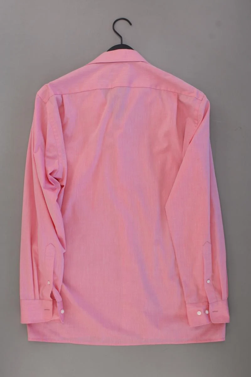 Olymp Langarmhemd für Herren Gr. Hemdgröße 41 rosa aus Baumwolle