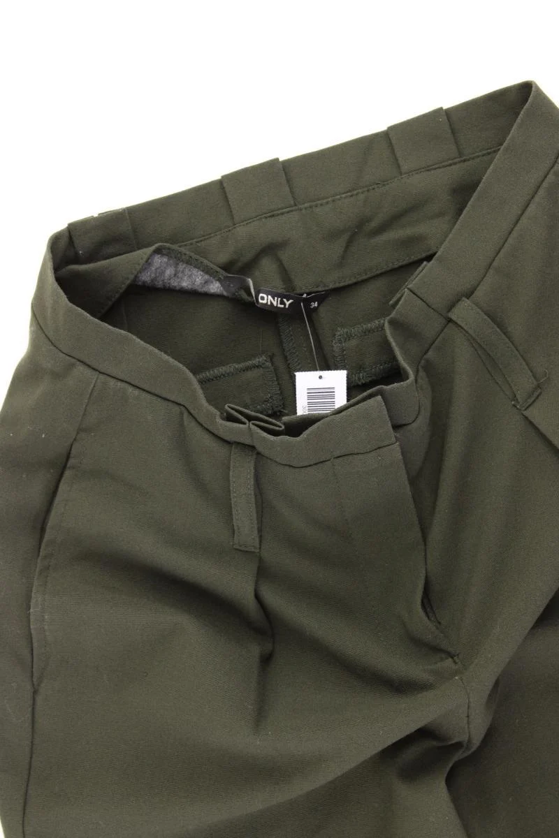 Only Stoffhose Gr. 34 olivgrün aus Polyester