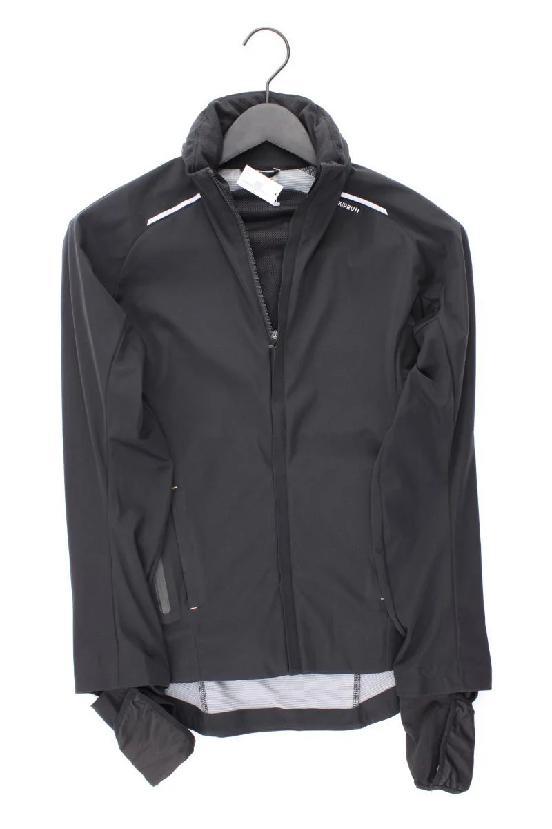 Decathlon Sportjacke Gr. 36 schwarz aus Polyester