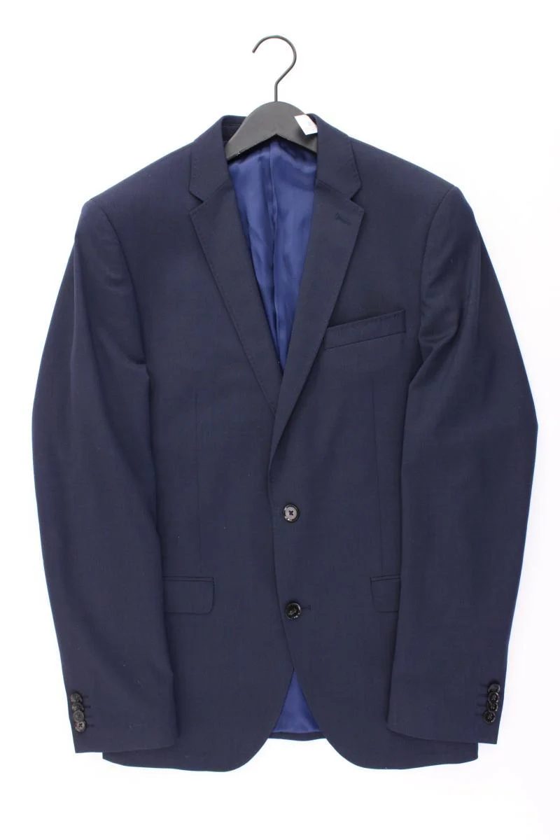 Carnaby's LONDON Longsakko für Herren Gr. Langgröße 98 blau aus Polyester