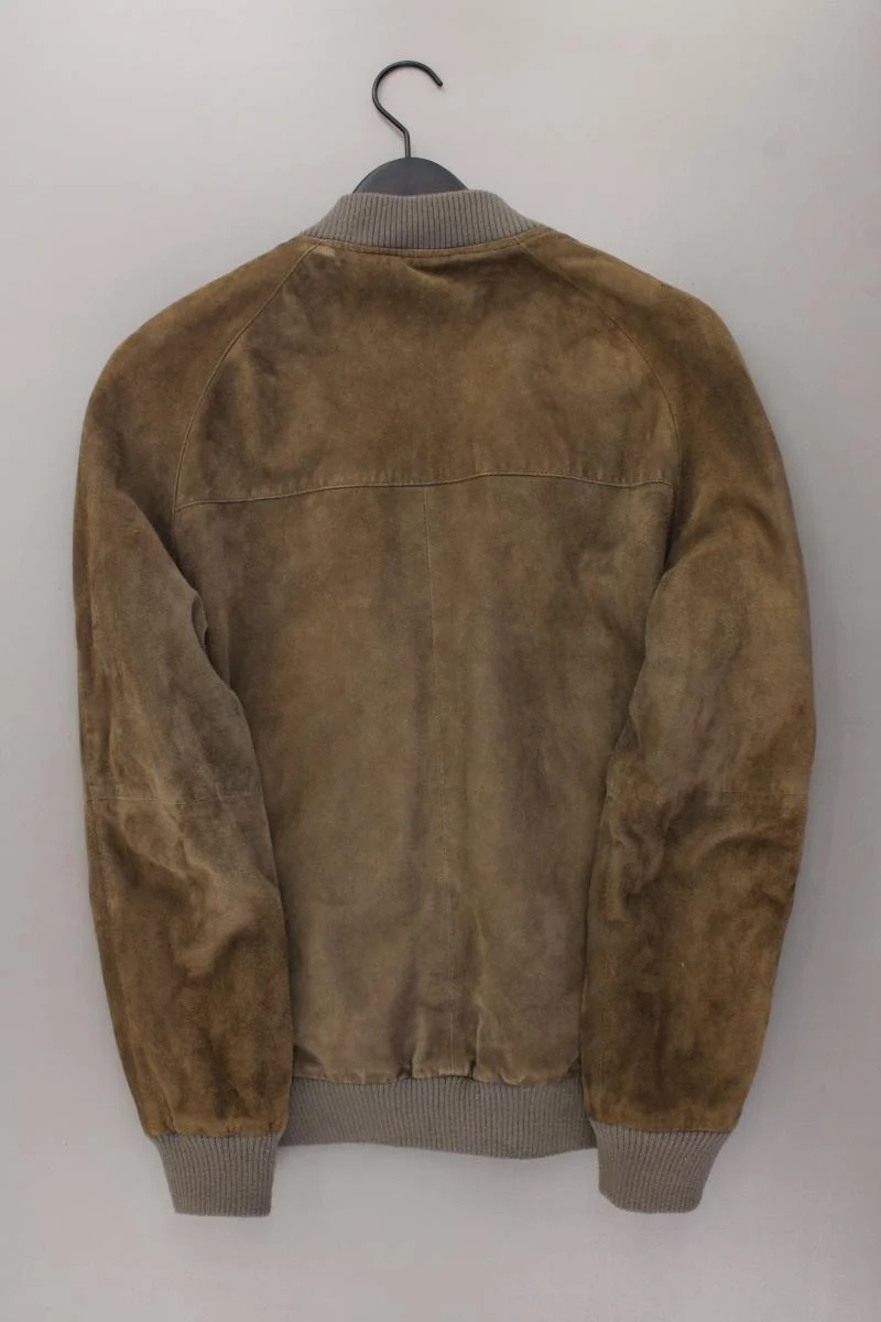 Asos Lederjacke für Herren Gr. L braun