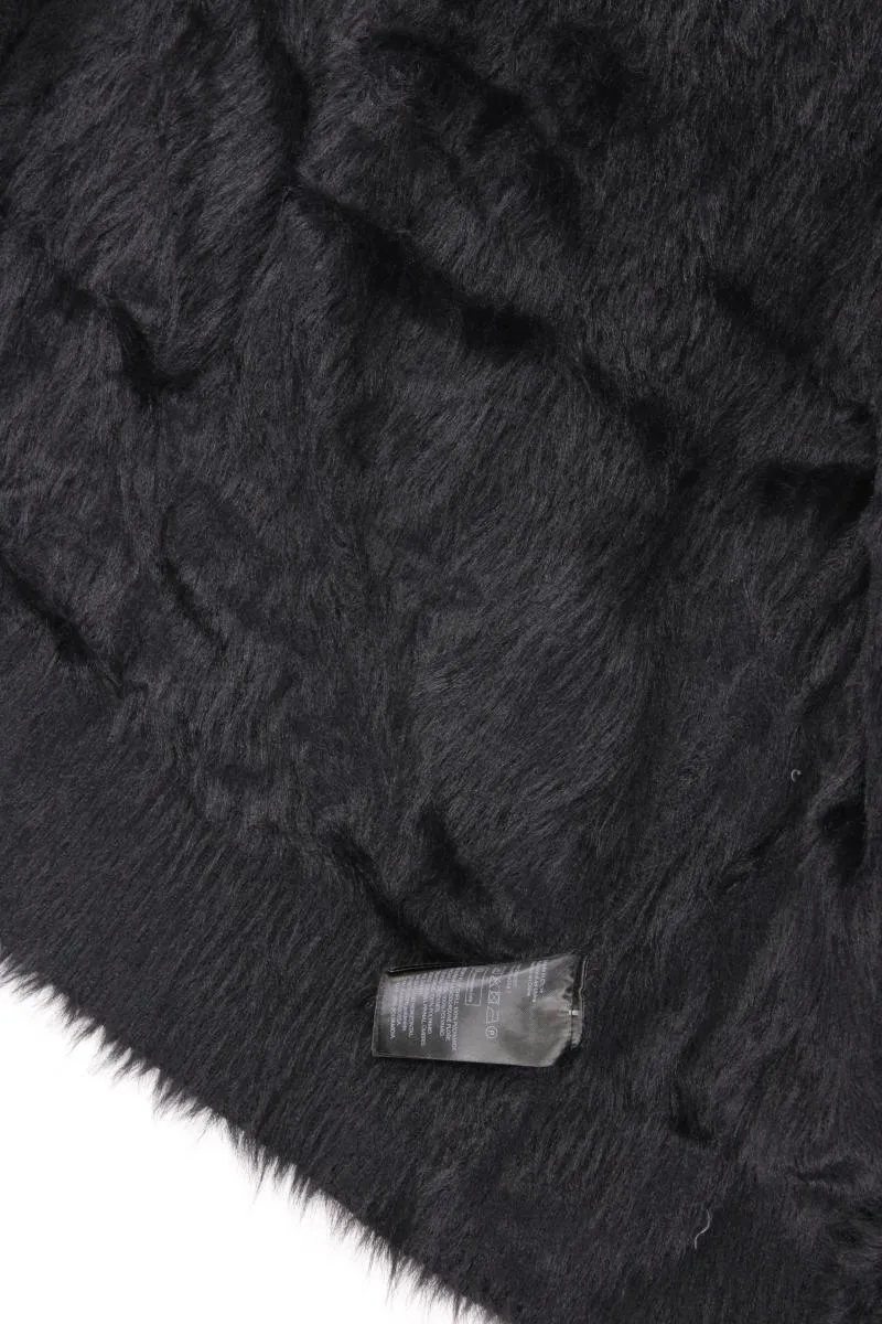 H&M Divided Fransencardigan Gr. XS Langarm schwarz aus Polyamid