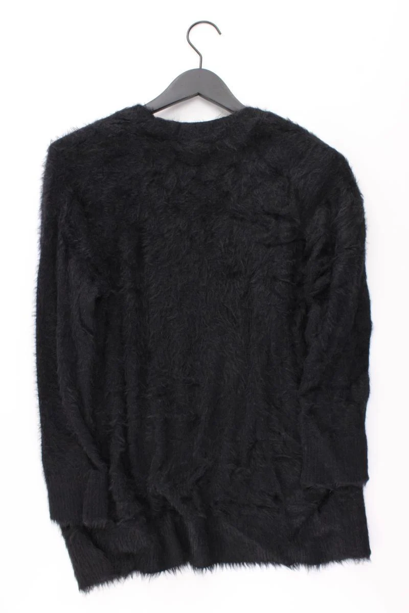 H&M Divided Fransencardigan Gr. XS Langarm schwarz aus Polyamid