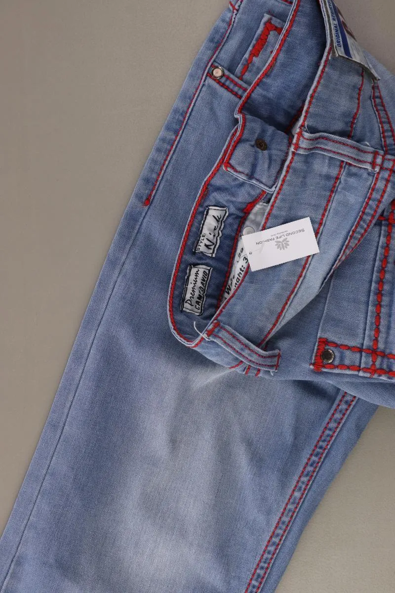 Camp David Straight Jeans für Herren Gr. W29/L34 blau