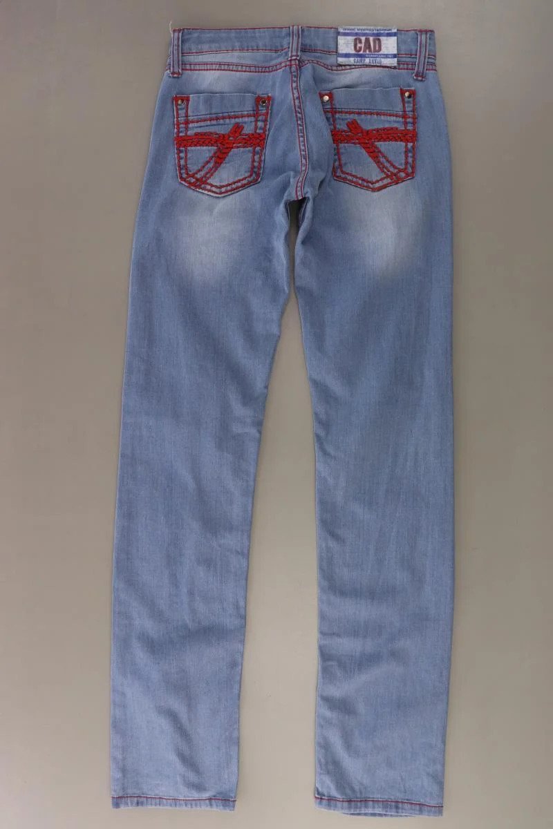 Camp David Straight Jeans für Herren Gr. W29/L34 blau