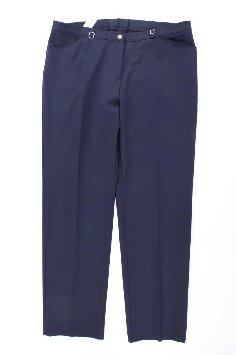 Klaus Modelle Anzughose Gr. 44 blau aus Polyester
