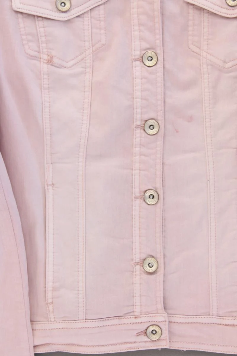 Cecil Übergangsjacke Gr. L rosa aus Baumwolle