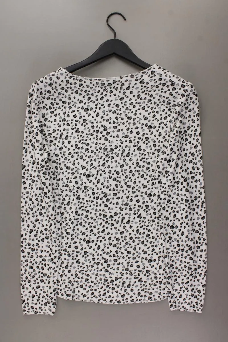 Zabaione Feinstrickpullover Gr. XL mit Tierdruck grau