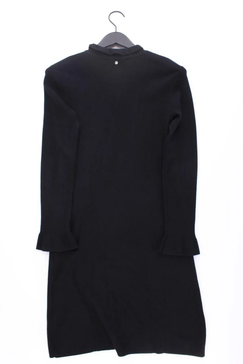 comma, Strickkleid Gr. 36 Langarm schwarz aus Viskose