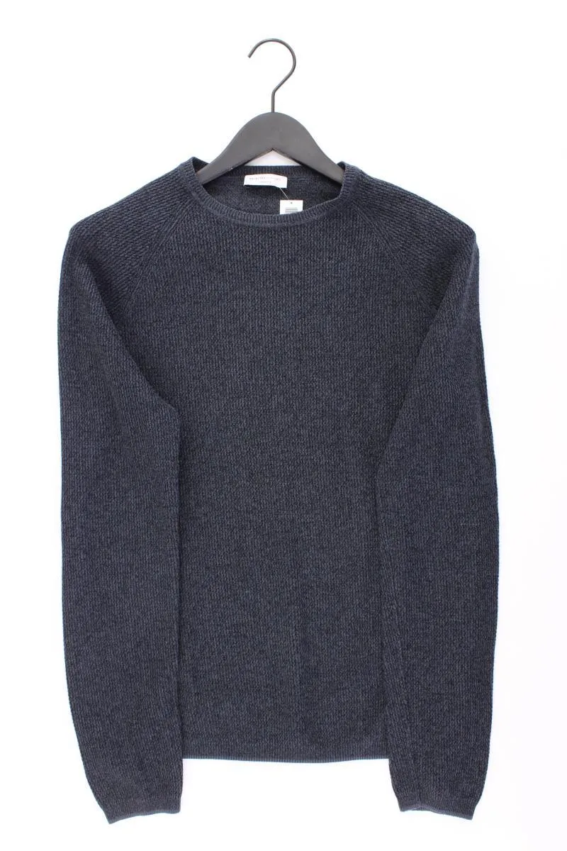 Selected Homme Feinstrickpullover für Herren Gr. M grau aus Polyacryl
