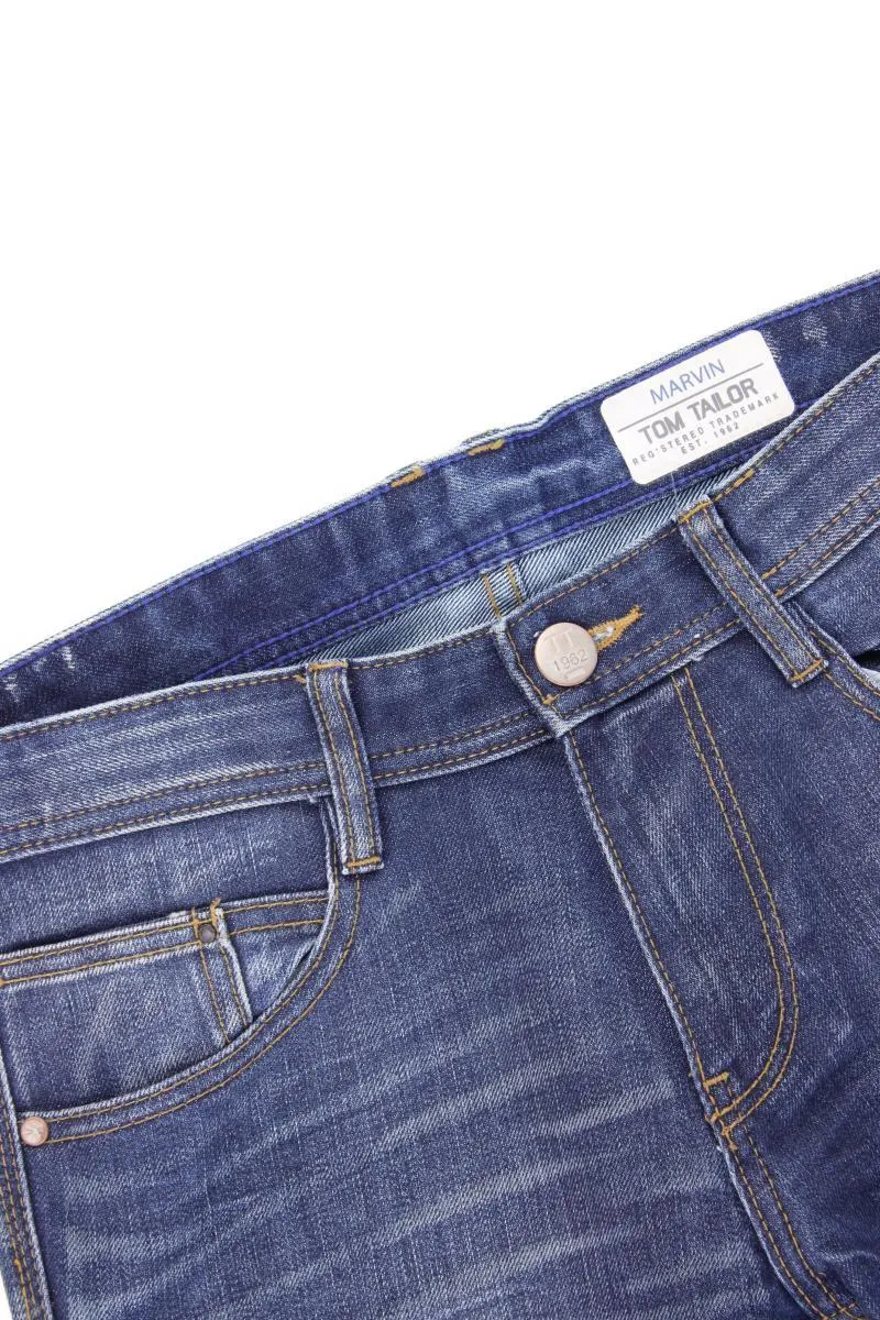 Tom Tailor Straight Jeans für Herren Gr. W30/L34 Modell Marvin blau