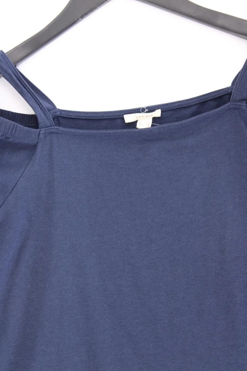Esprit T-Shirt Gr. L Kurzarm blau aus Baumwolle