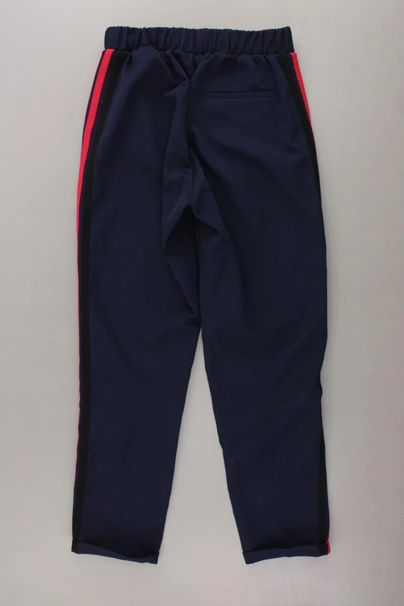 Zara Stretchhose Gr. XS blau aus Polyester