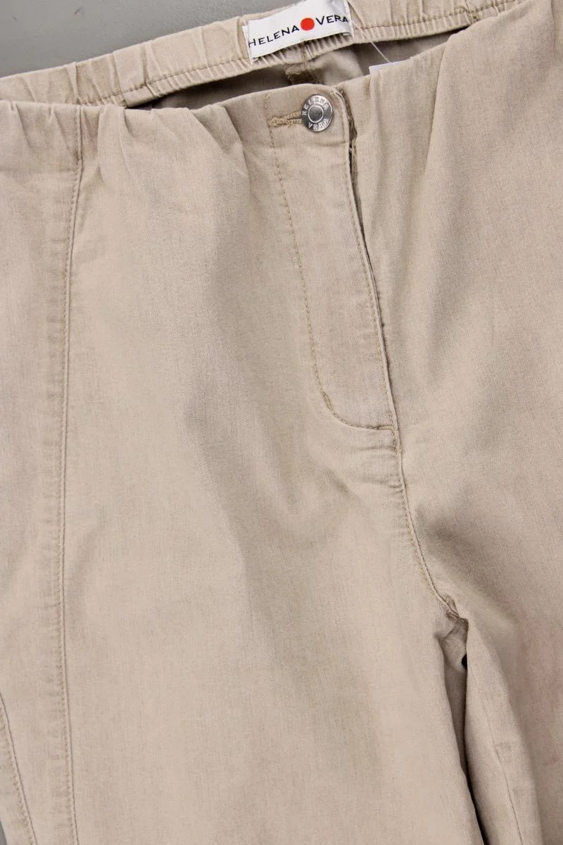 Helena Vera Hose Gr. 42 creme aus Baumwolle