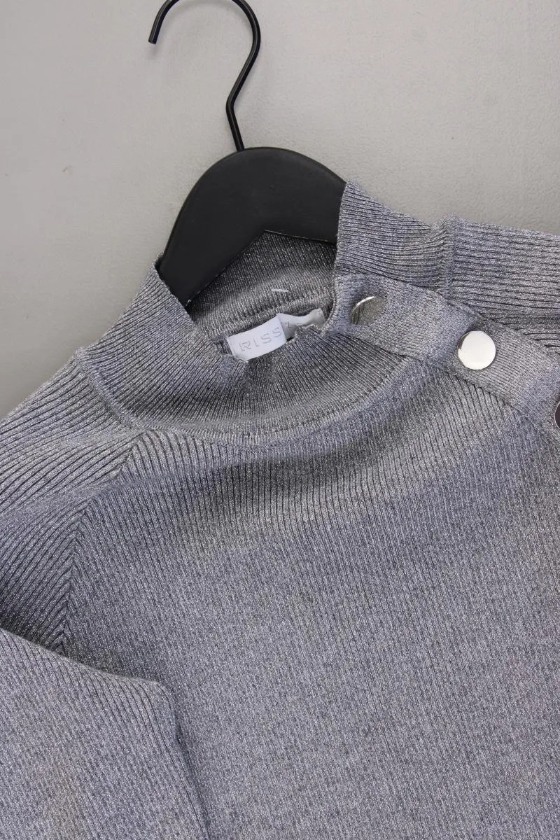 Risskio Feinstrickpullover Gr. L silber