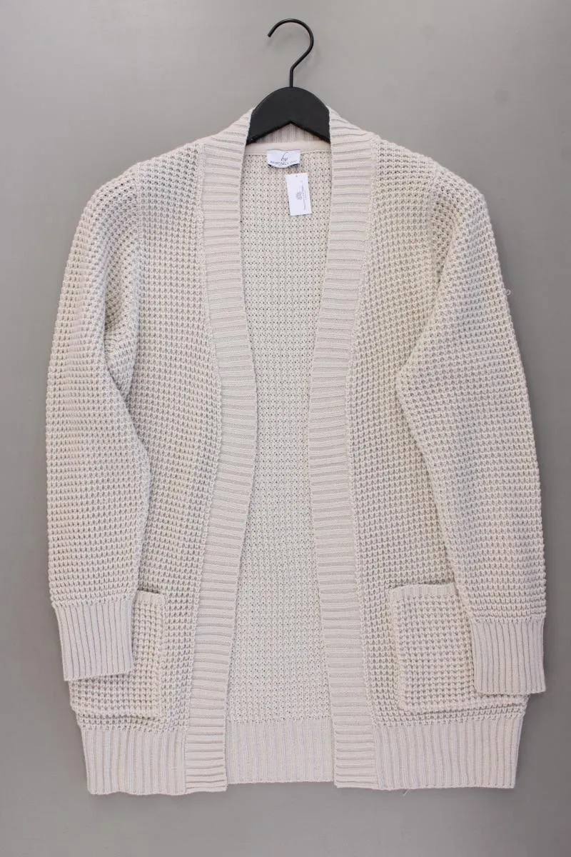 By Basically You Strickjacke Gr. 38 Langarm creme