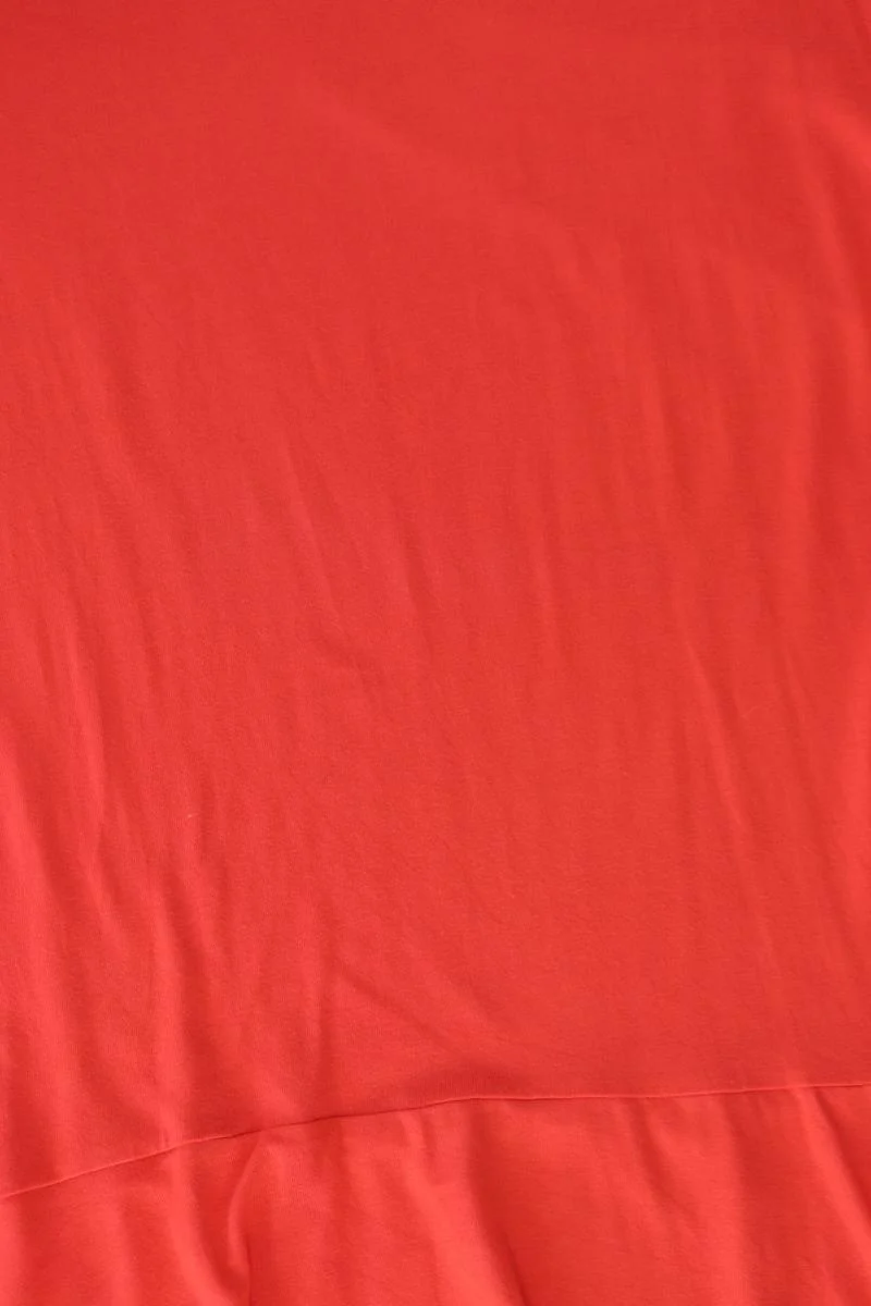 Darling Harbour T-Shirt Gr. XL Kurzarm rot aus Viskose