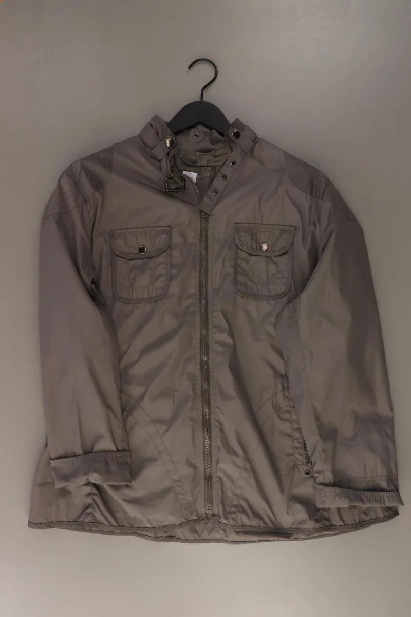 Gina Laura Übergangsjacke Gr. XL grau aus Polyester