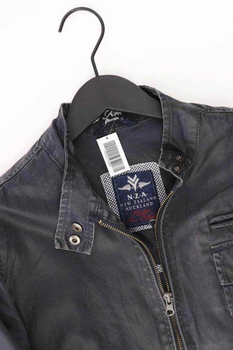 N.Z.A. Übergangsjacke Gr. 40 blau aus Baumwolle
