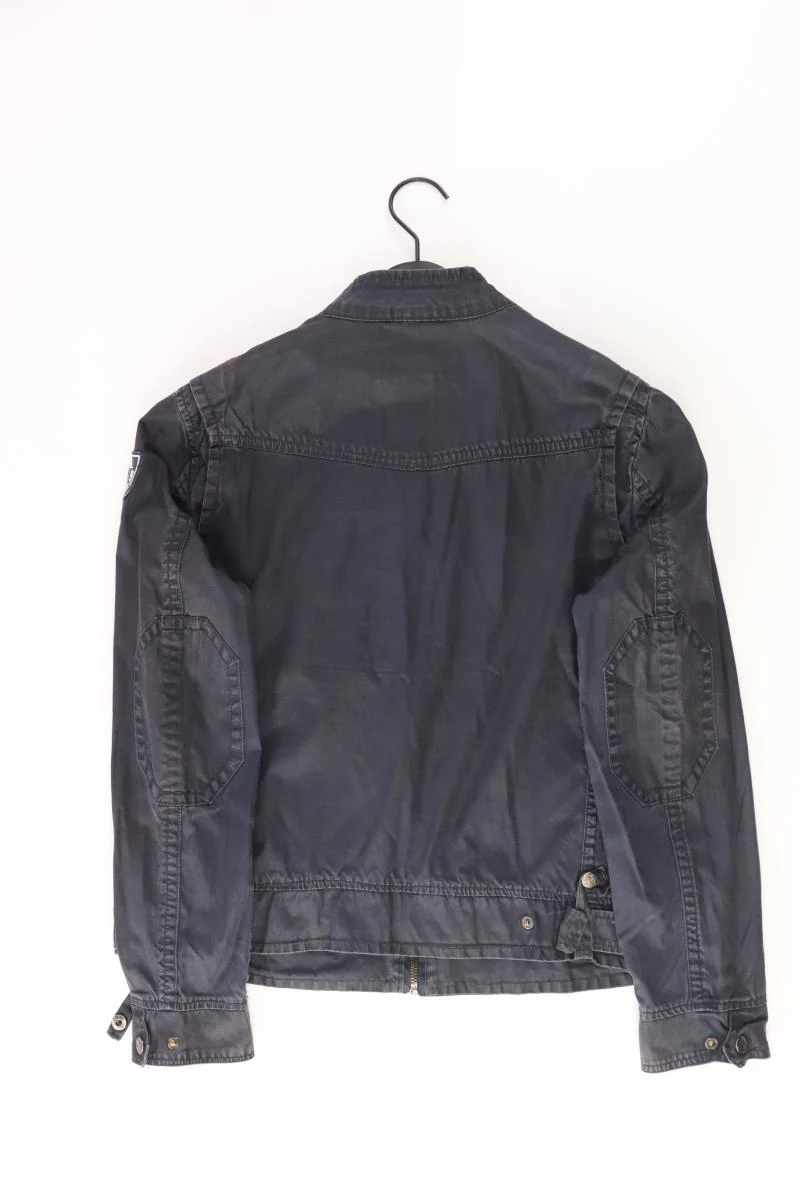 N.Z.A. Übergangsjacke Gr. 40 blau aus Baumwolle