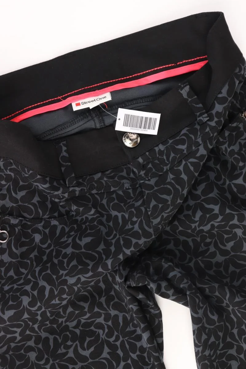 Street One Stretchhose Gr. 34/L30 schwarz aus Baumwolle