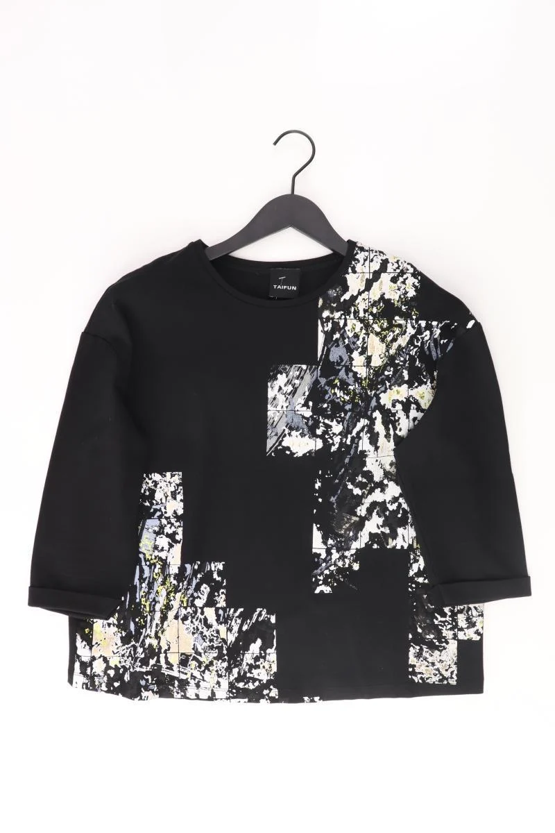 Taifun Regular Pullover Gr. XL schwarz