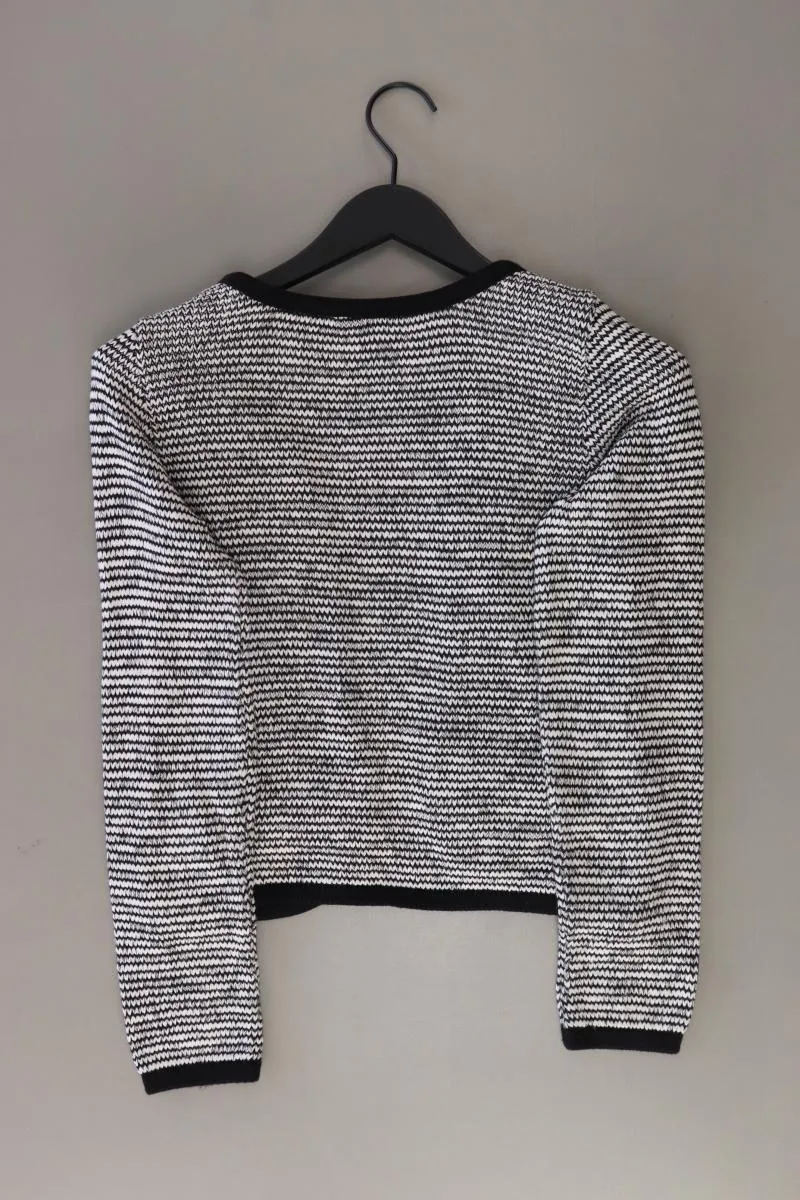 AJC Fashion Strickjacke Gr. S Langarm mit Nieten weiß