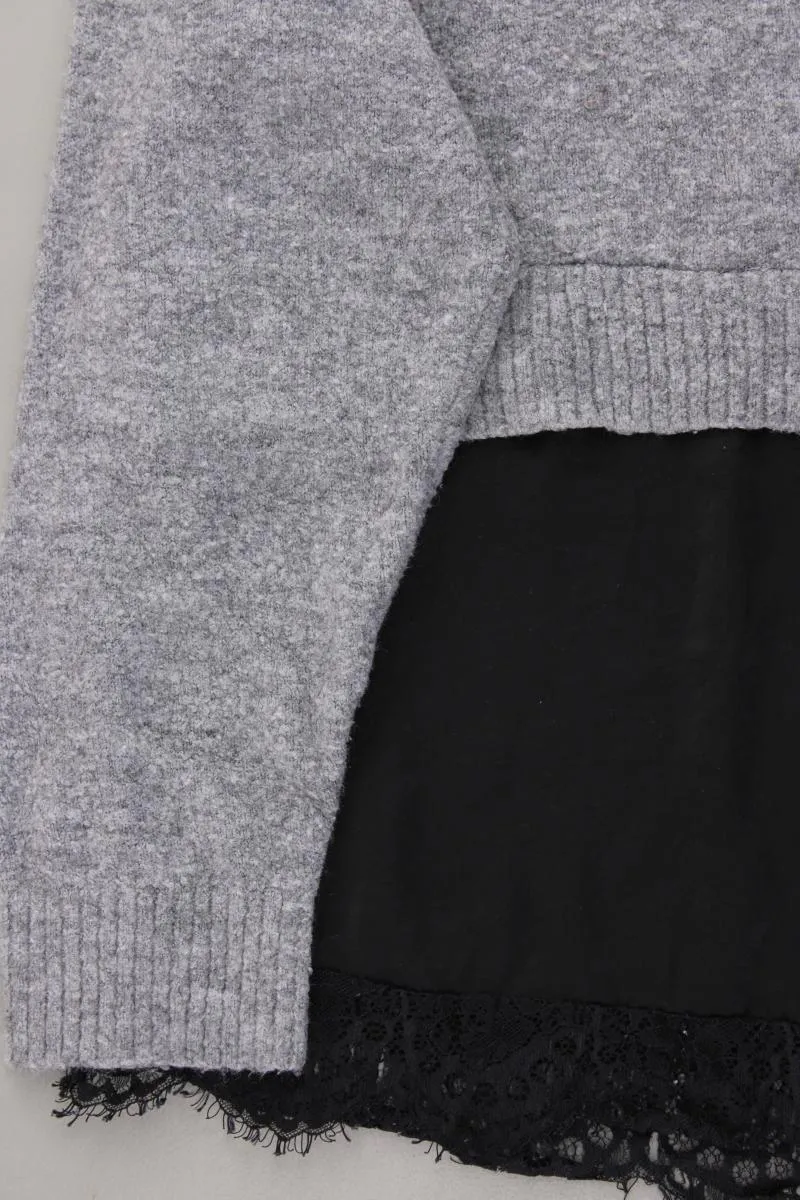 New Look Feinstrickpullover Gr. M grau