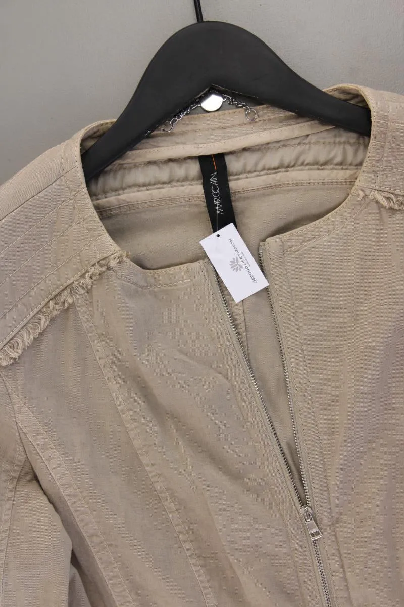 Marc Cain Übergangsjacke Gr. 42 braun aus Lyocell