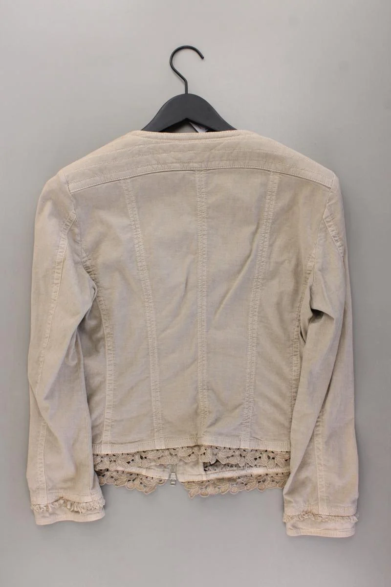 Marc Cain Übergangsjacke Gr. 42 braun aus Lyocell